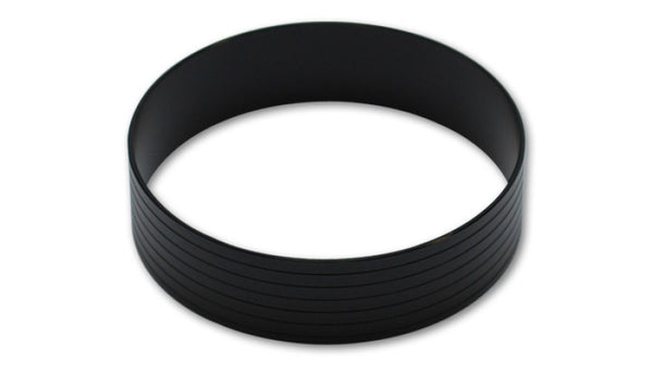 Vibrant Vanjen Aluminum Union Sleeve for 3.5in OD Tubing (for use with Weld Fittings Part #12547) - Bull Strap