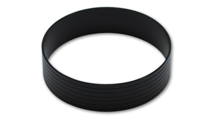 Vibrant HD Aluminum Union Sleeve for 2in OD Tubing - Hard Anodized Black - Bull Strap