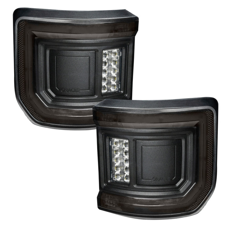 Oracle 2020+ Jeep Gladiator JT Flush Mount LED Tail Lights -  Tinted Lens - Bull Strap