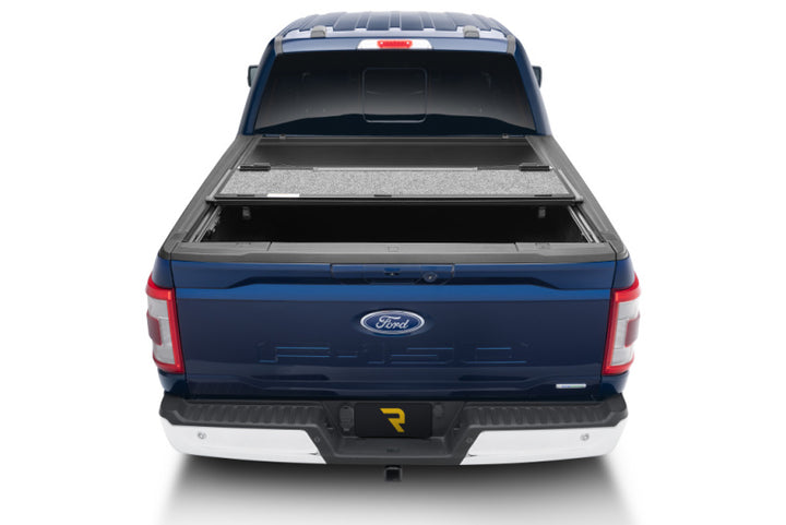 UnderCover 2021+ Ford F-150 Crew Cab 5.5ft Ultra Flex Bed Cover - Bull Strap