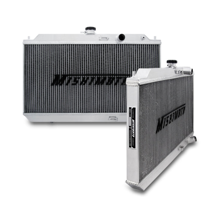 Mishimoto 90-93 Acura Integra Manual Aluminum Radiator - Bull Strap