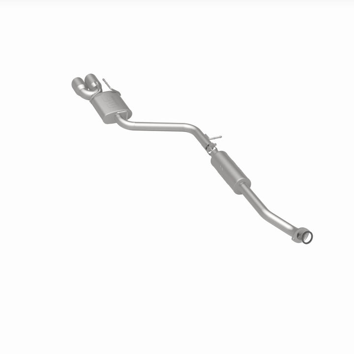 MagnaFlow CatBack 18-19 Toyota Camry SE 2.5L Street Series Single Exit Polished Stainless Exhaust - Bull Strap