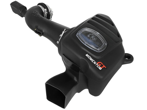 aFe Momentum GT Pro 5R Cold Air Intake System 13-15 Chevrolet Camaro SS V8-6.2L - Bull Strap