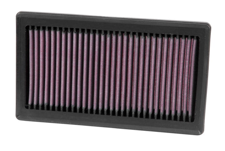 K&N Replacement Panel Air Filter for 2014-2015 Infiniti Q50 3.5L/3.7L V6 (2 Required) - Bull Strap