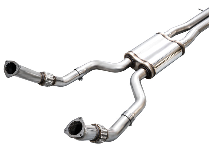 AWE Tuning 21-23 Audi C8 RS6/RS7 SwitchPath Cat-back Exhaust - Diamond Black Tips - Bull Strap