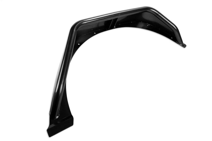 Fabtech 18-21 Jeep JL 4WD Rear Steel Tube Fenders - Textured Black - Bull Strap