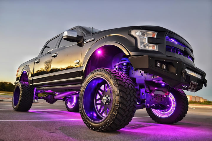 Oracle Bluetooth + RF Underbody Rock Light Kit - 8 PCS - ColorSHIFT - Bull Strap