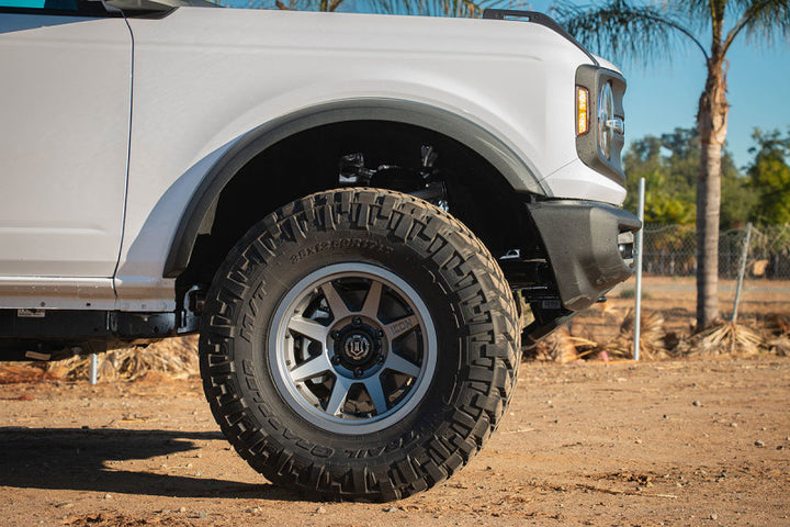 ICON 2021+ Ford Bronco 3in Lift C/O Spacer Kit - Bull Strap