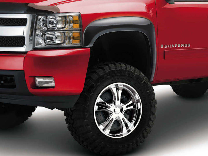 EGR 07-13 Chev Silverado 6-8ft Bed Rugged Look Fender Flares - Set (751504) - Bull Strap