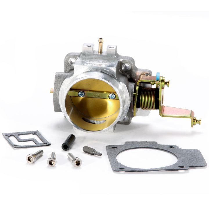 BBK 91-03 Jeep 4.0 62mm Throttle Body BBK Power Plus Series - Bull Strap