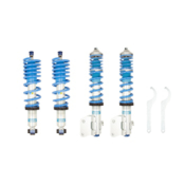 Bilstein B16 (PSS10) Subaru WRX STi Base/Limited H4 2.5L Front & Rear Performance Suspension System - Bull Strap