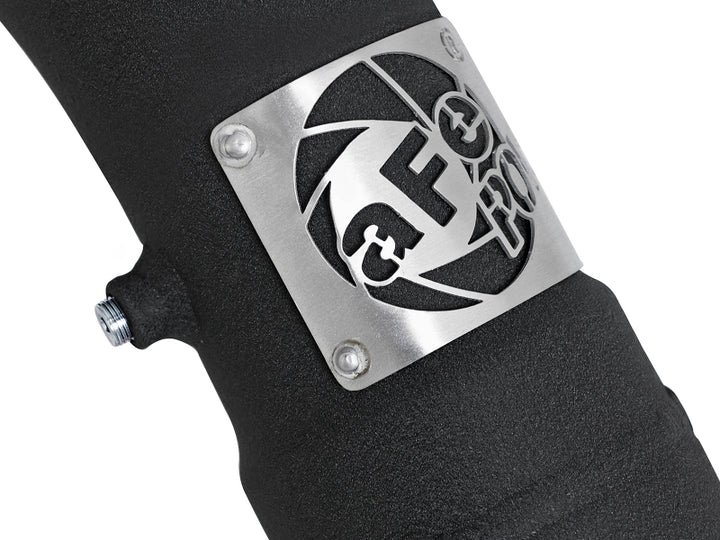 aFe 2017 Ford F-150 Raptor (tt) EcoBoost BladeRunner 3.5in to 3in Intercooler Tube Cold Side - Bull Strap