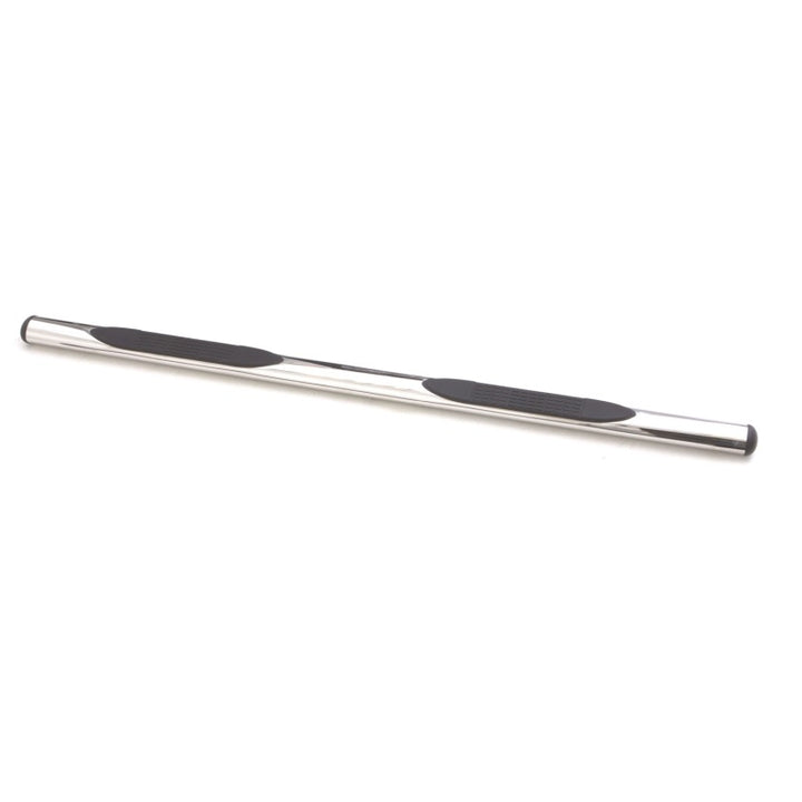 Lund 10-17 Dodge Ram 2500 Crew Cab 4in. Oval Straight SS Nerf Bars - Polished - Bull Strap