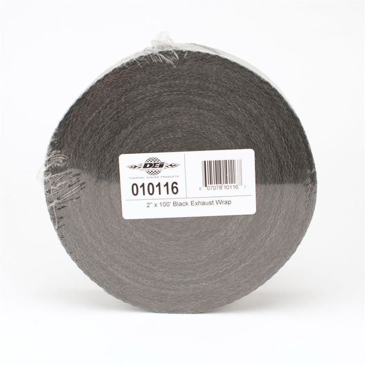 DEI Exhaust Wrap 2in x 100ft - Black - Bull Strap