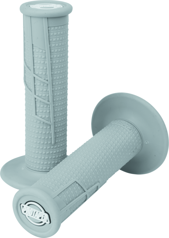ProTaper Clamp-On 1/2 Waffle Grip - Gray/Gray - Bull Strap
