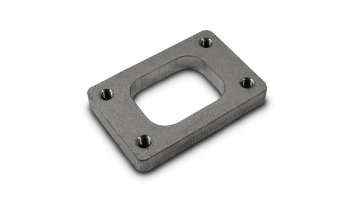Vibrant T25/T28/GT25 Turbo Inlet Flange Mild Steel 1/2in Thick (Tapped Holes) - Bull Strap