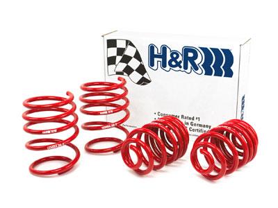 H&R 01-06 BMW 325Ci Cabrio/330Ci Cabrio E46 Race Spring (w/Sport Suspension) - Bull Strap