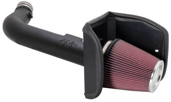 K&N 07 Ford F-150 V8-4.6L Performance Intake Kit - Bull Strap
