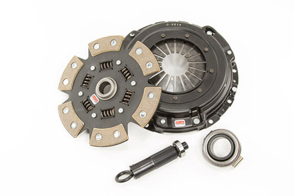 Competition Clutch 2006-2013 Mazda Miata 2.0L 6-Speed - Stage 4 - 6 Pad Ceramic Clutch Kit - Bull Strap