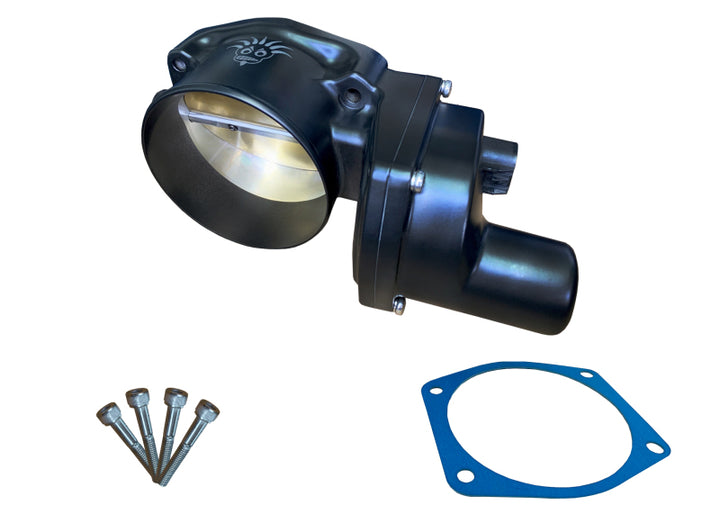 Granatelli 08-23 GM LS3/LSA/LSX Malevolent Drive-By-Wire 103mm Throttle Body - Black - Bull Strap