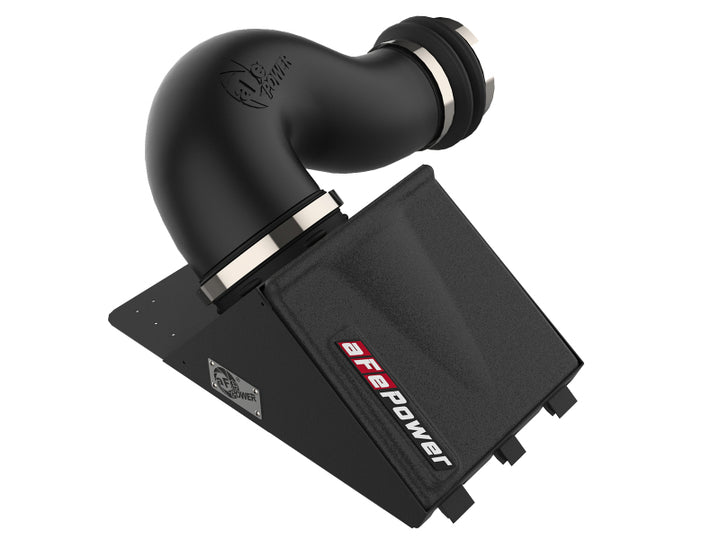 aFe Magnum FORCE Stage-2 Pro DRY S Cold Air Intake System 10-18 Ford Taurus SHO V6-3.5L (tt) - Bull Strap