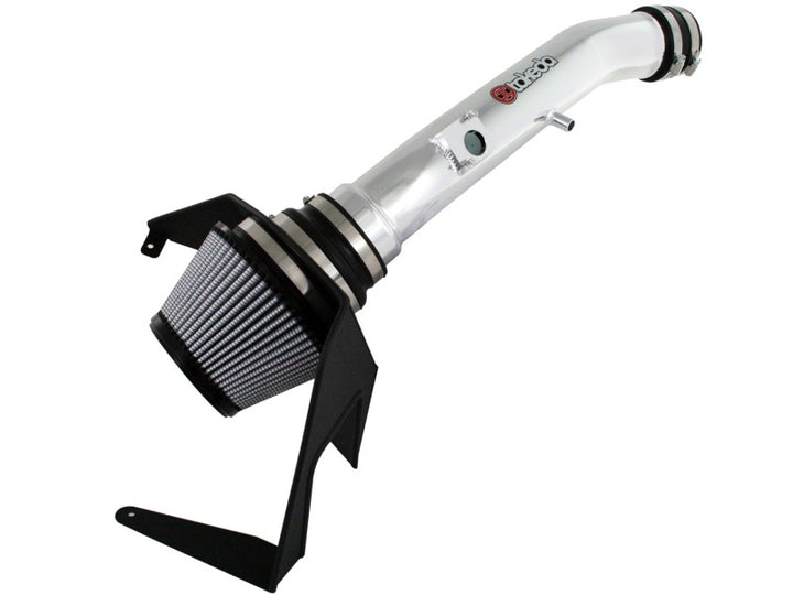 aFe Takeda Intakes Stage-2 Pro Dry S Lexus IS250/350 06-14 V6-2.5L/3.5L (Polished) - Bull Strap