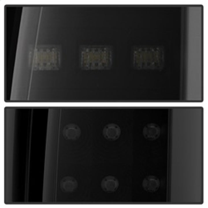 Spyder Chevy Tahoe / Suburban 15-17 LED Tail Lights - Black Smoke (ALT-YD-CTA15-LED-BSM) - Bull Strap