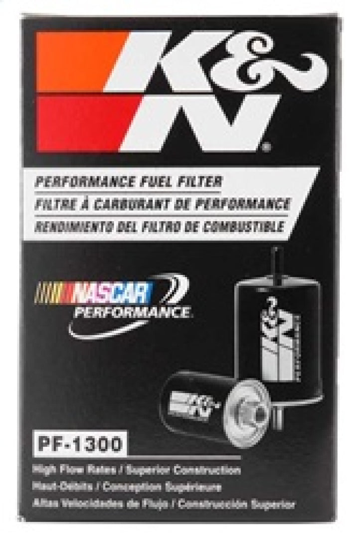 K&N Cellulose Media Fuel Filter 1.688in OD x 3.813in L - Bull Strap