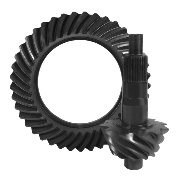 Yukon Gear High Performance Thick Gear Set For 10.5in GM 14 Bolt Truck in a 4.56 Ratio - Bull Strap