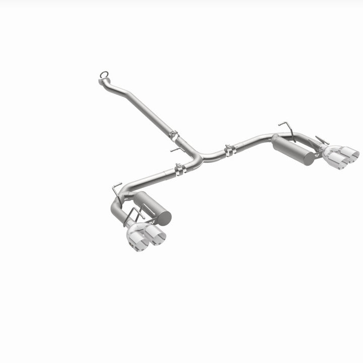 MagnaFlow 18-19 Toyota Camry XSE 2.5L (FWD) Street Series Cat-Back Exhaust w/4in Polished Quad Tips - Bull Strap