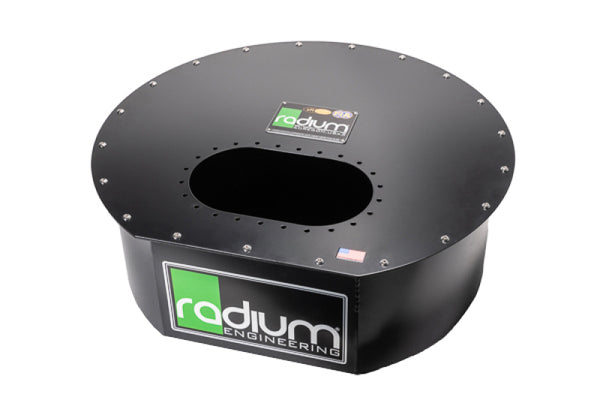 Radium Engineering Replacement Fuel Cell Can 10.5 Gallon Spare Tire - Bull Strap