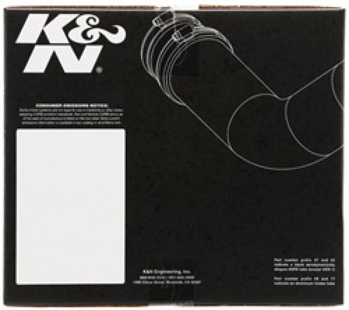 K&N 19-20 Toyota Corolla L4-2.0L Typhoon Short Ram Intake - Bull Strap