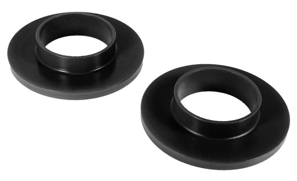 Prothane 64-73 Ford Mustang Front Coil Spring Isolator - Black - Bull Strap