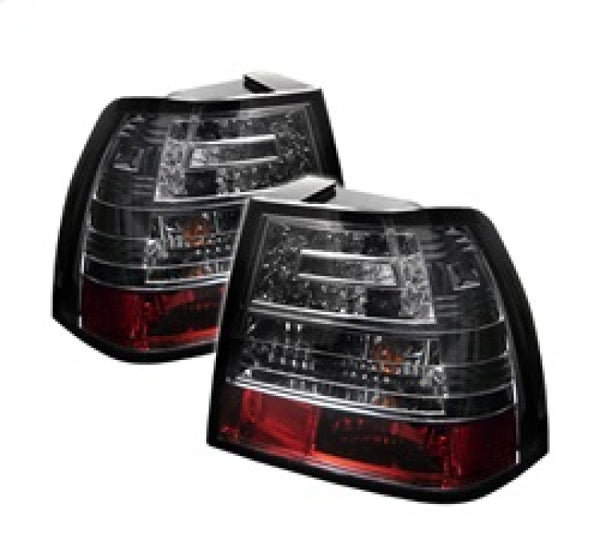 Spyder Volkswagen Jetta 99-04 LED Tail Lights Smoke ALT-YD-VJ99-LED-SM - Bull Strap