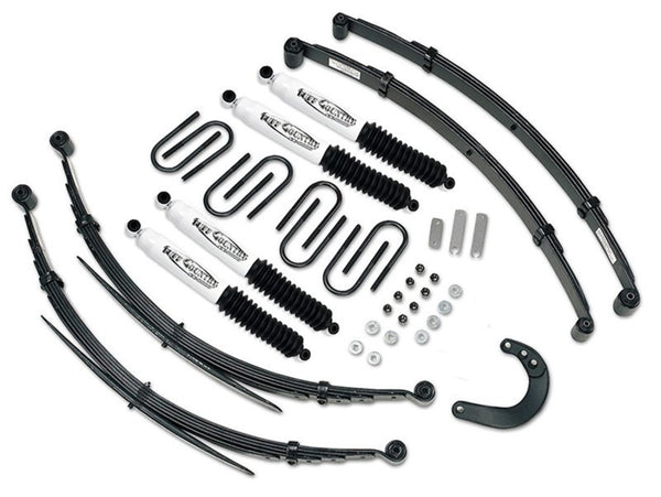 Tuff Country 69-72 Chevy Blazer 4X4 4in Lift Kit EZ-Ride (w/52in Rear Springs SX8000 Shocks) - Bull Strap