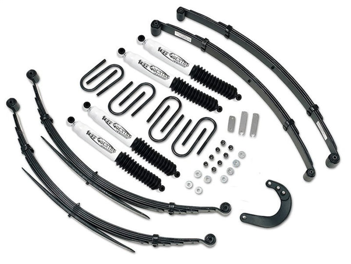 Tuff Country 69-72 Chevy Blazer 4X4 4in Lift Kit EZ-Ride (w/52in Rear Springs SX8000 Shocks) - Bull Strap