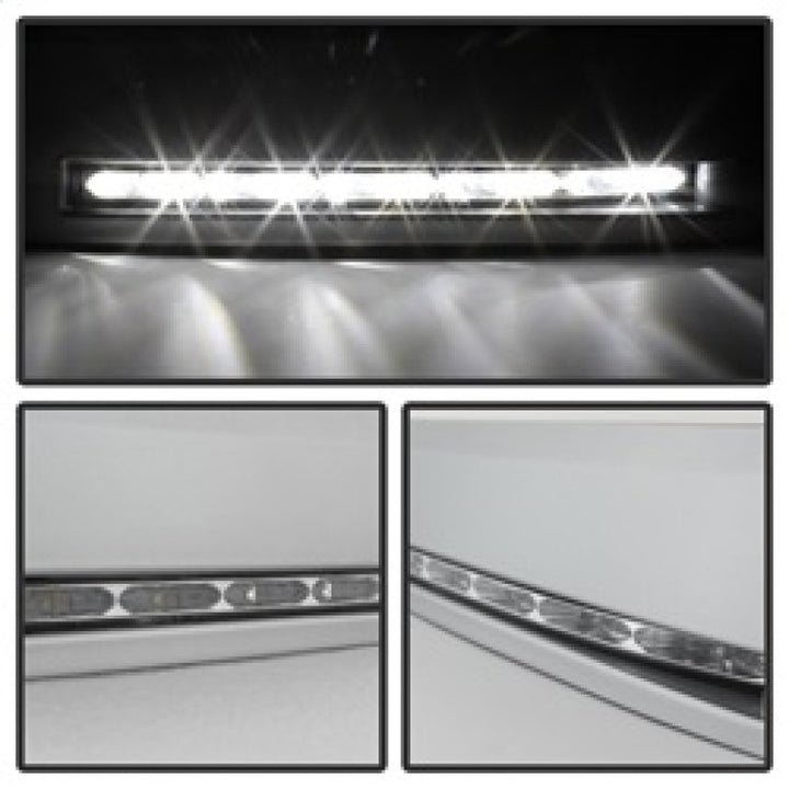 Spyder Toyota Tundra 07-13 Daytime LED Running Lights wo/switch Silver FL-DRL-TTU07-SIL - Bull Strap
