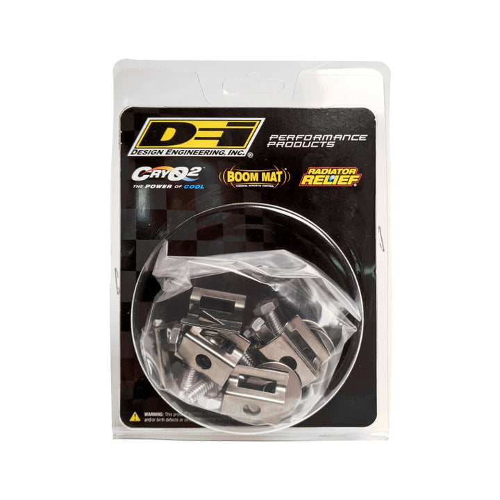 DEI Universal Heat Shield Stand-Off Mounting Kit - Bull Strap