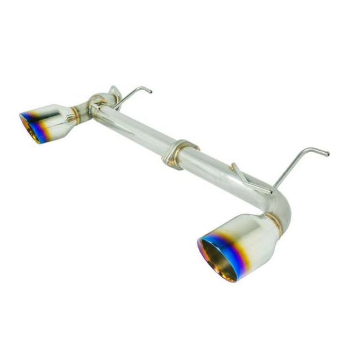 Remark 12-18 Subaru BRZ/Toyota 86 Axle Back Exhaust w/Titanium Stainless Double Wall Tip - Bull Strap