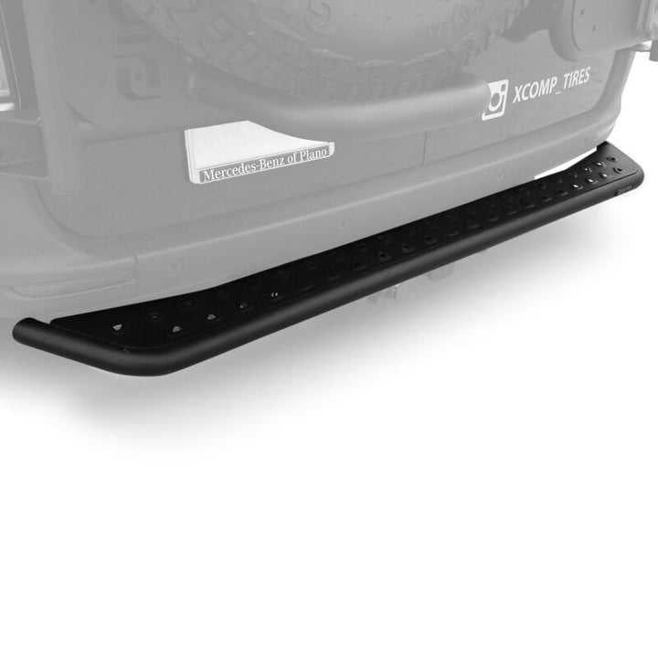 Westin 07-25 Mercedes-Benz Sprinter Outlaw Rear Step - Textured Black - Bull Strap