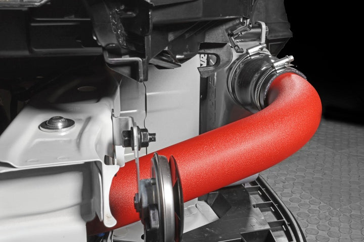 PERRIN 22-25 Subaru WRX Front Mount Intercooler Kit (Red Tubes & Silver Core) - Bull Strap