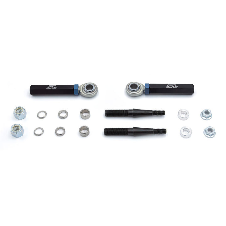 SPL Parts 2013+ Subaru BRZ/Toyota 86 Front Tie Rod Ends (Bumpsteer Adjustable) - Bull Strap