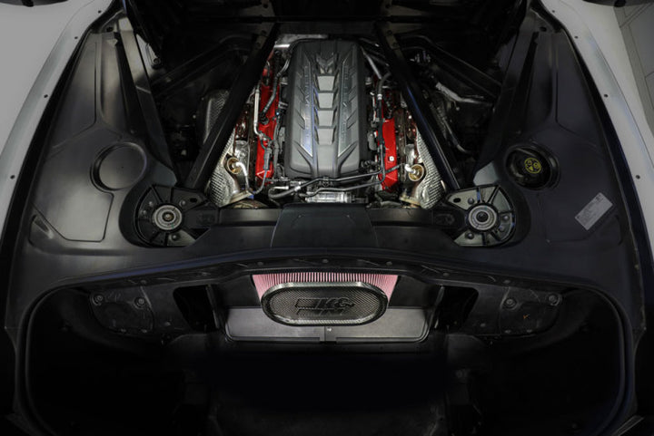 K&N 20-21 Chevrolet Corvette Stingray 6.2L V8 F/I AirCharger Performance Intake System - Bull Strap