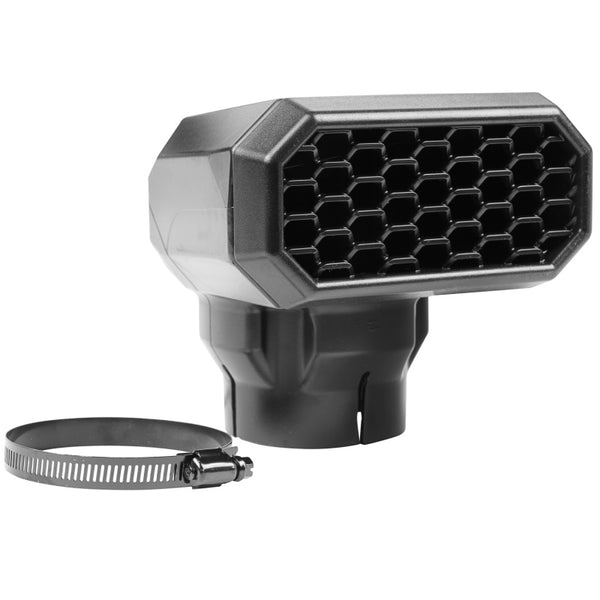 Rugged Ridge AmFib Snorkel Ram Inlet 18-20 Jeep Wrangler JL - Bull Strap