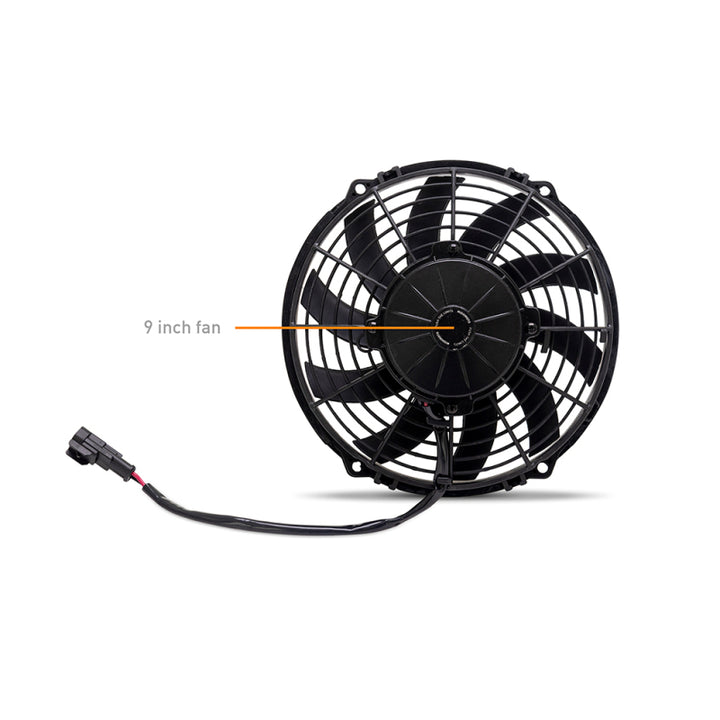 Mishimoto Universal Drag Race Performance Aluminum Radiator - Black - Bull Strap