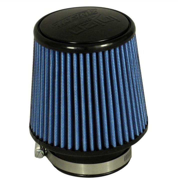 Injen AMSOIL Ea Nanofiber Dry Air Filter - 5 Filter 6 1/2 Base / 8 Tall / 5 1/2 Top - Bull Strap