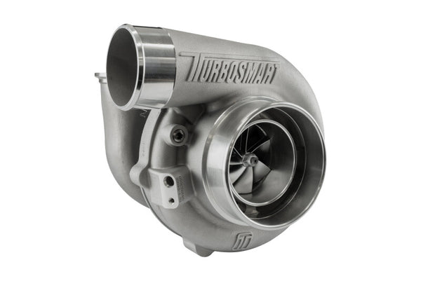 Turbosmart Oil Cooled 6262 Reverse Rotation V-Band In/Out A/R 0.82 External WG TS-1 Turbocharger - Bull Strap
