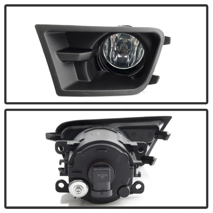 Spyder Ford Mustang 10-12 OEM Fog Light W/Universal Switch- Clear FL-FM2015-C - Bull Strap
