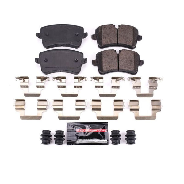 Power Stop 12-18 Audi A6 Rear Z23 Evolution Sport Brake Pads w/Hardware - Bull Strap