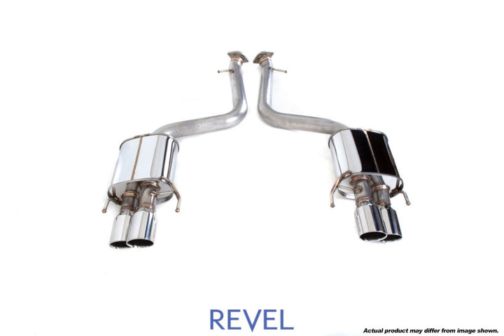 Revel Medallion Touring-S Exhaust - Quad Tip / Rear Section 15-16 Lexus RC F / 21 - 23 IS500 - Bull Strap